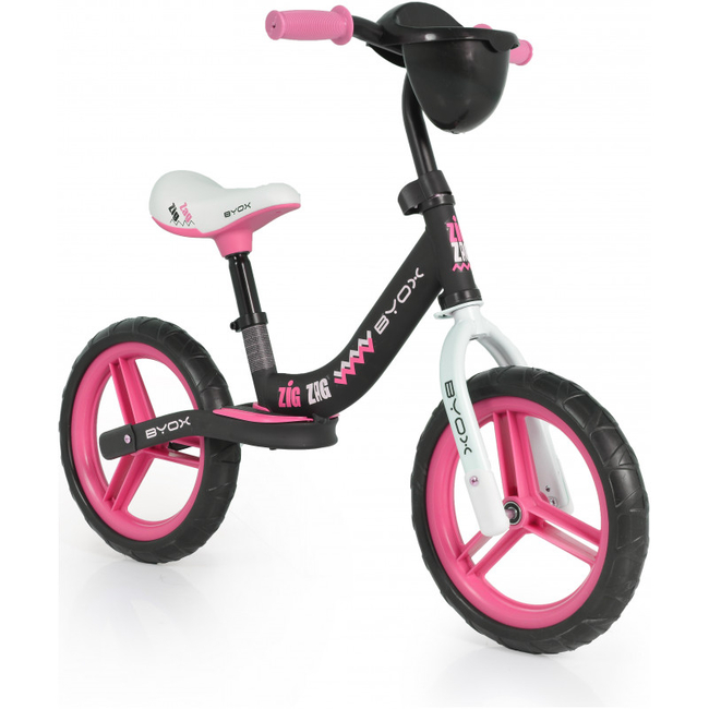 Byox Zig Zag Balance Bike 24+ months Pink 3800146201302