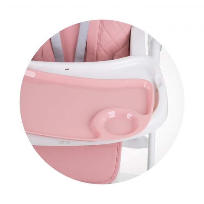 Chipolino Eat Up Ρυθμιζόμενη Παιδική Καρέκλα Φαγητού - Rose Water STHEU02304RW (Δώρο Μπολ Φαγητού με κουταλάκι)