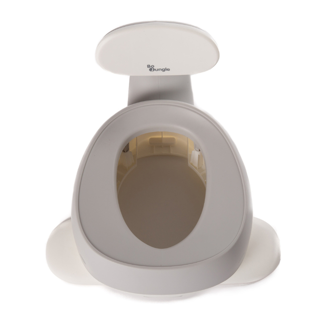 Bo Jungle: Training potty with whale lid & seat- 2 in 1- Grey BJ-B410410