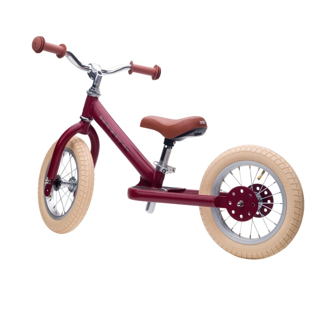 Trybike Ποδήλατο Ισορροπίας Vintage 15+ μηνών Κόκκινο Ματ TBS-2-RED-M-VIN