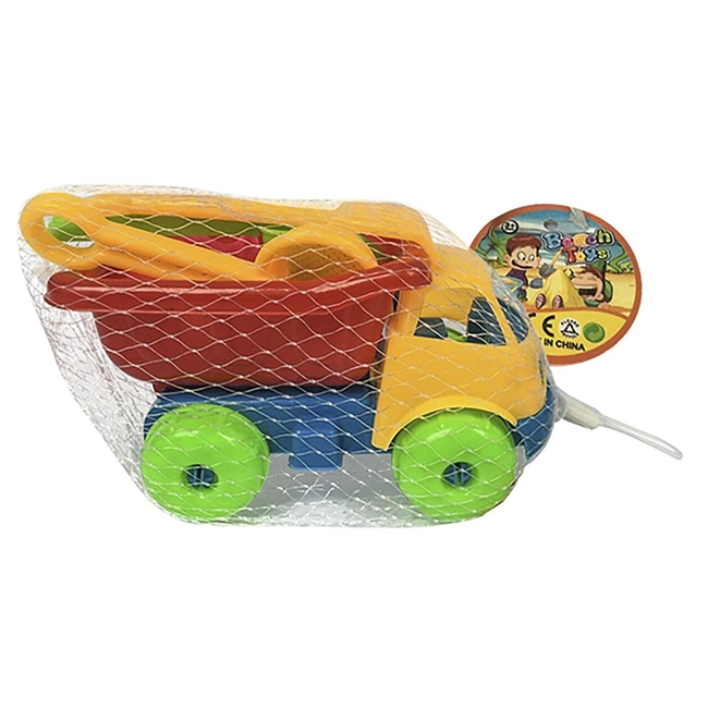 Beach Truck Set of 6 pcs 15x8x8cm SUMMERtiempo 42-856