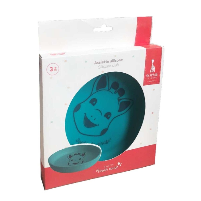 Sophie La Girafe Plate made of 100% silicone 3x18cm. 6+ months S480002