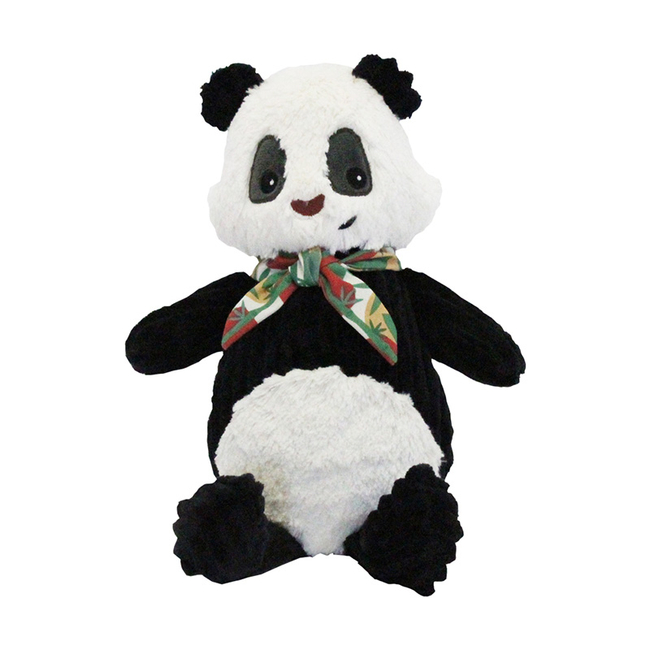 Les Deglingos Plush Panda in box ''ROTOTOS'' DGL-33128