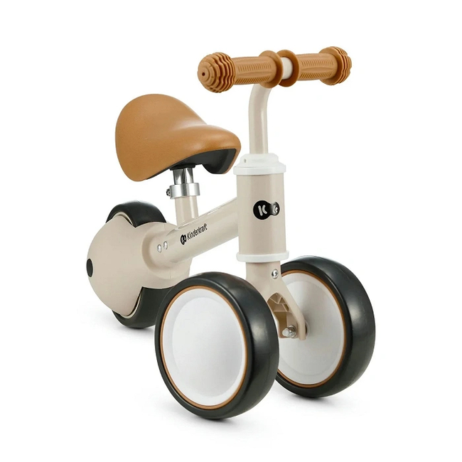 Kinderkraft Cutie Mini Παιδικό Ποδήλατο Ισορροπίας 12+ μηνων Beige KRCUTI00BEG0000