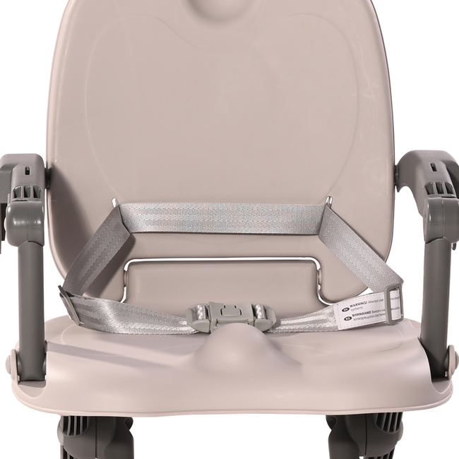 Lorelli Ego Plus Portable Children's High Chair Gray Parrots PU Leather 10100502322