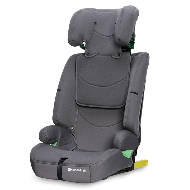 Kinderkraft Safety Fix 2 i-Size Child Car Seat 76-150cm (9-36kg) Grey KCSAFI02GRY0000