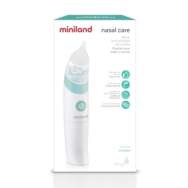 Miniland Electric Nasal Aspirator for Babies – Hygienic, Compact & Easy to Use