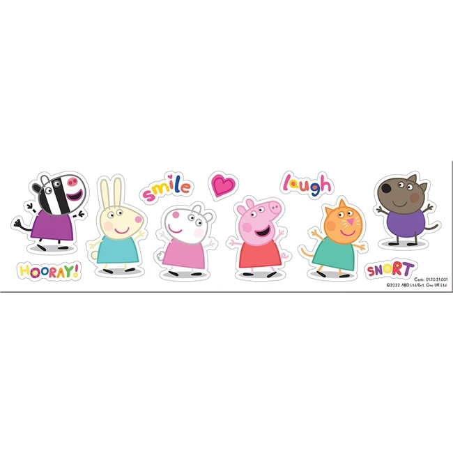Peppa Pig DIY Wall Stickers For Kids Room