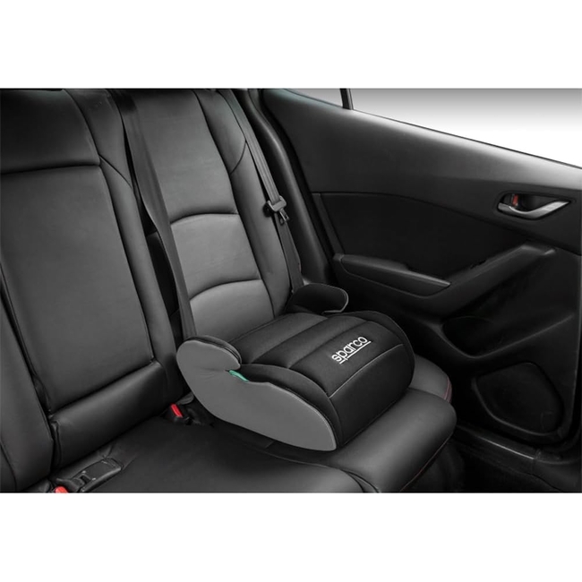 Sparco Booster i-Size 125-150 cm Child car seat 22-36kg Black F100KI_BK