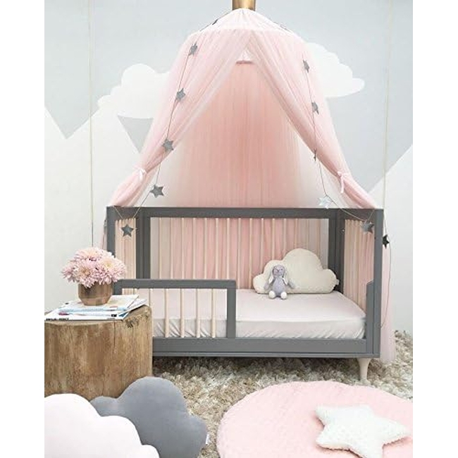 Bed Canopy , Princess Dreamy Canopy, Kids Room Play Tents Baby Anti Mosquito net for Bed, Nursery Canopy Perfect Decoration CHA210227802
