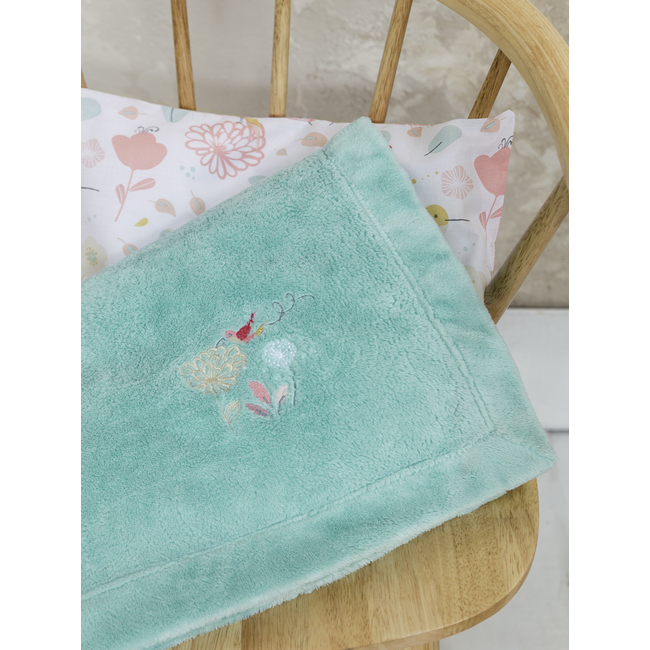 Nima Baby Fleece Cuddle Blanket 80×110 – Chirp Chirp