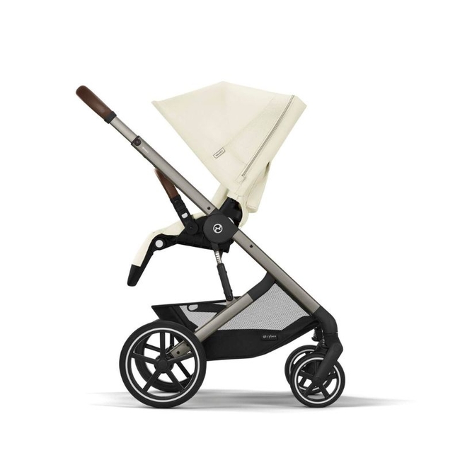 Cybex Balios S Lux Set 4 in 1 TPE Car Seat with Cloud G i-Size Plus Seashell Beige 70000540