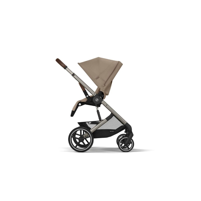 Cybex Balios S Lux Set 4 in 1 TPE Car Seat with Cloud G i-Size Plus Almond Beige 70000541