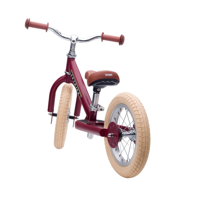 Trybike Balance Bike Vintage 15+m Red Matte TBS-2-RED-M-VIN