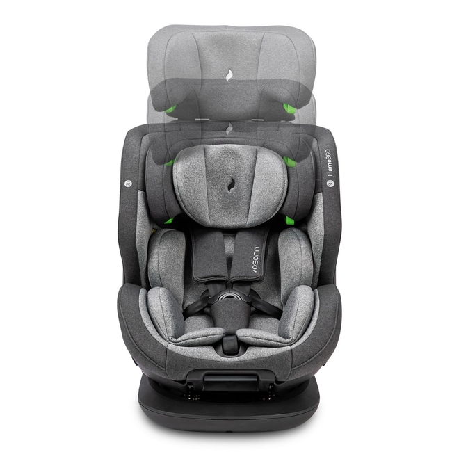 Osann Flame360 i-Size Child Seat 0-36 kg 40-150cm Universe Gray 108281252