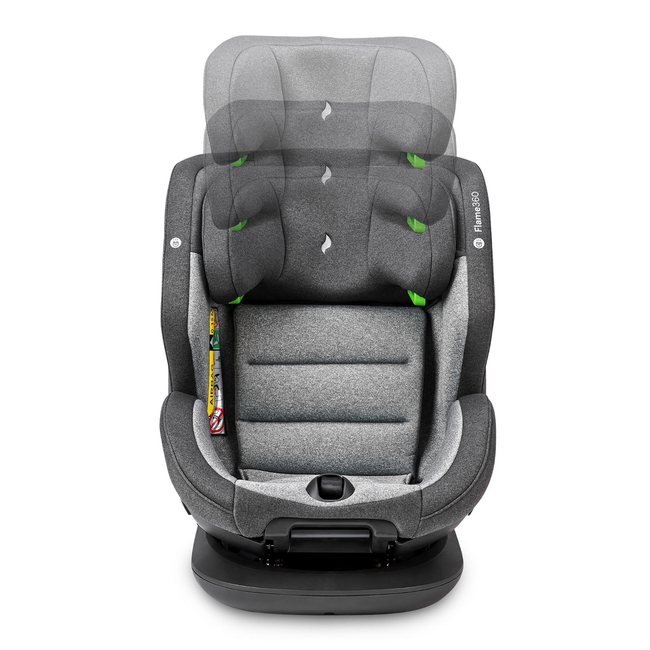 Osann Flame360 i-Size Child Seat 0-36 kg 40-150cm Universe Gray 108281252