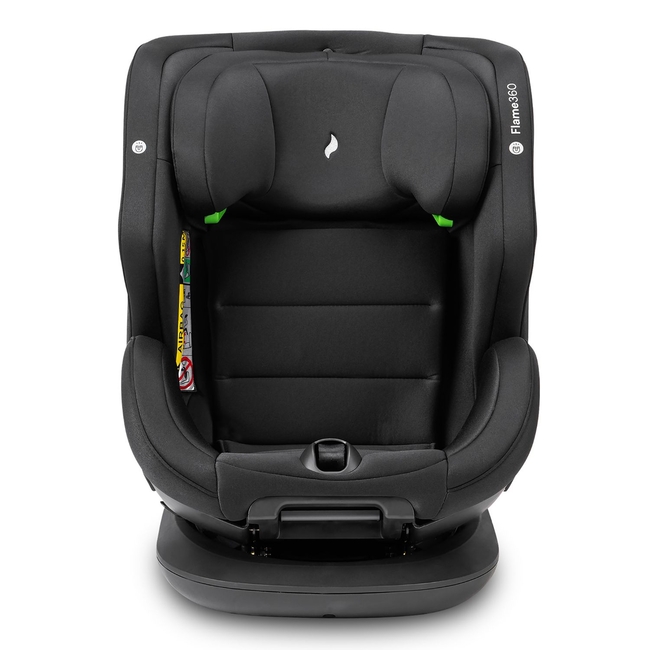 Osann Flame360 i-Size Child Seat 0-36 kg 40-150cm All Black 108281243