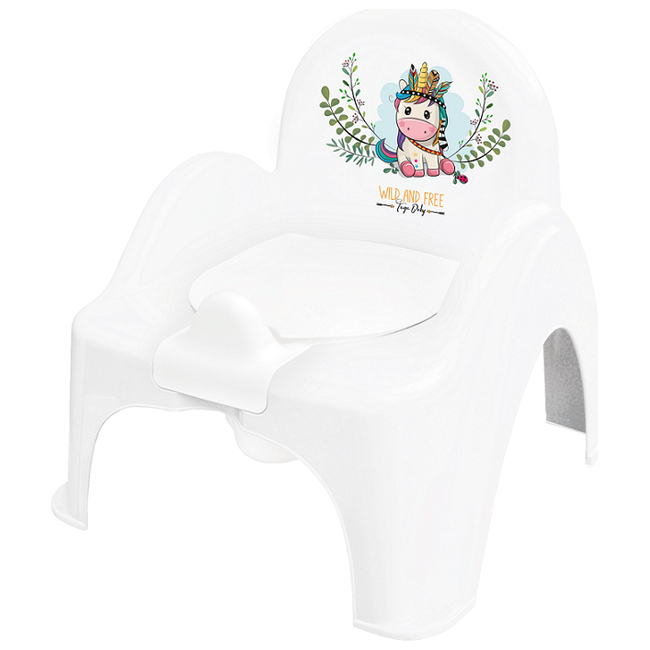 Tega Baby Μουσικό Καρεκλάκι Γιογιο - Unicorn White  (5902963001467)