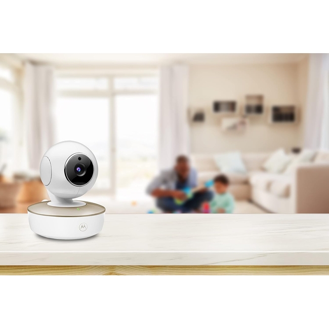 Motorola VM50G Baby Monitor Two-Way Communication and Infrared Night Vision - 300 m Range - Zoom, Tilt and Pan
