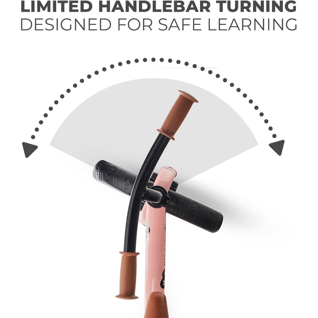 Kinderkraft 2Way Next Παιδικό Ποδήλατο Ισορροπίας Rose Pink KR2WAY22PNK0000 (Δωρο Μπρος Πισω Φωτα Led)