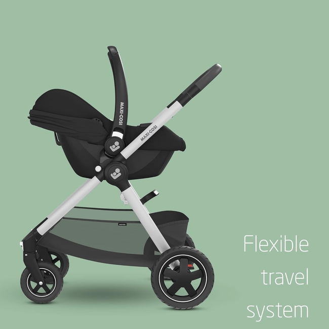 Maxi Cosi CabrioFix i-Size 0-12kg Βρεφικό Κάθισμα Αυτοκινήτου Essential Black BR76355