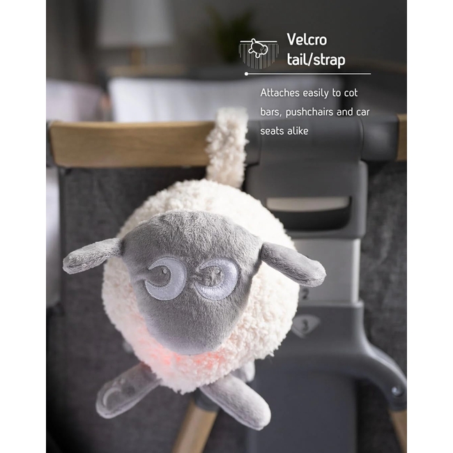 Ewan Deluxe the Dream Sheep Μουσικό Προβατάκι Ύπνου – Με Ήχους, Φως & Αισθητήρα smartCRY Γκρι 9606RD