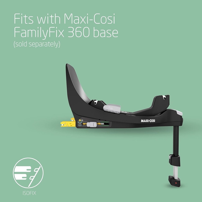 Maxi Cosi Pearl 360 PRO i-Size Παιδικό Κάθισμα Αυτοκινήτου 3 Μηνών έως 4 ετών Authentic Graphite BR77738