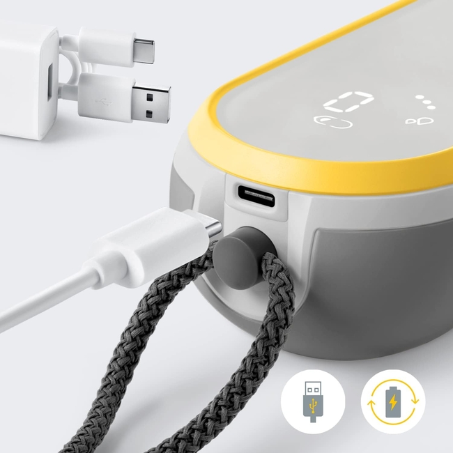 Medela Freestyle Hands-free Διπλό Ηλεκτρικό Θήλαστρο USB Φόρτιση  Medela Family App Sync