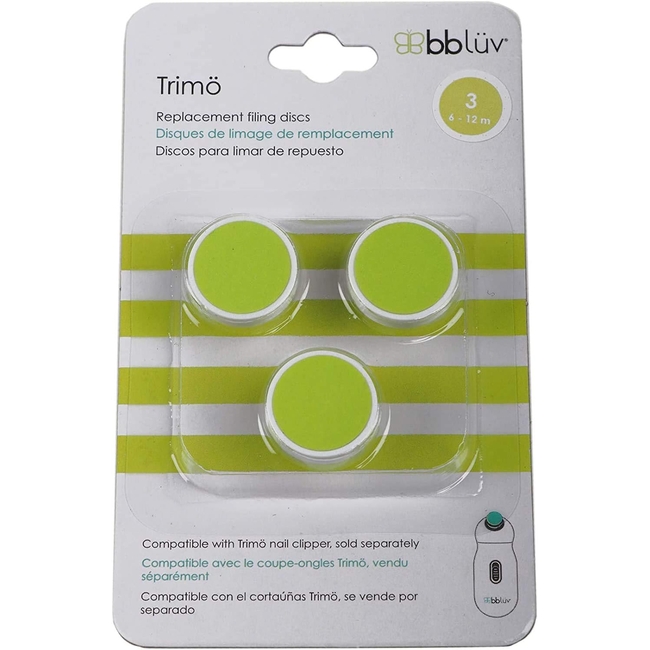 Bbluv Trimo Electric File Replacement Discs 3 (6-12m) 3pcs B0159
