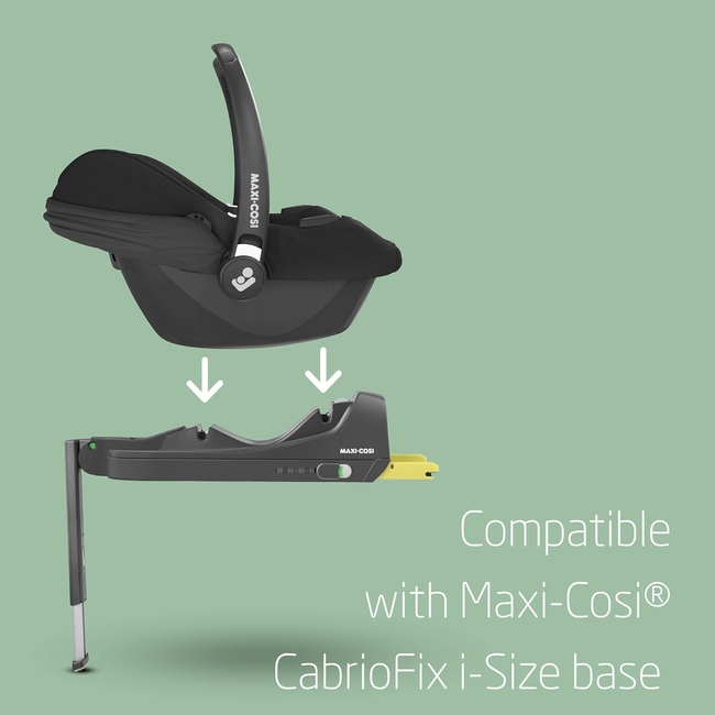 Maxi Cosi CabrioFix i-Size 0-12kg Βρεφικό Κάθισμα Αυτοκινήτου Essential Black BR76355