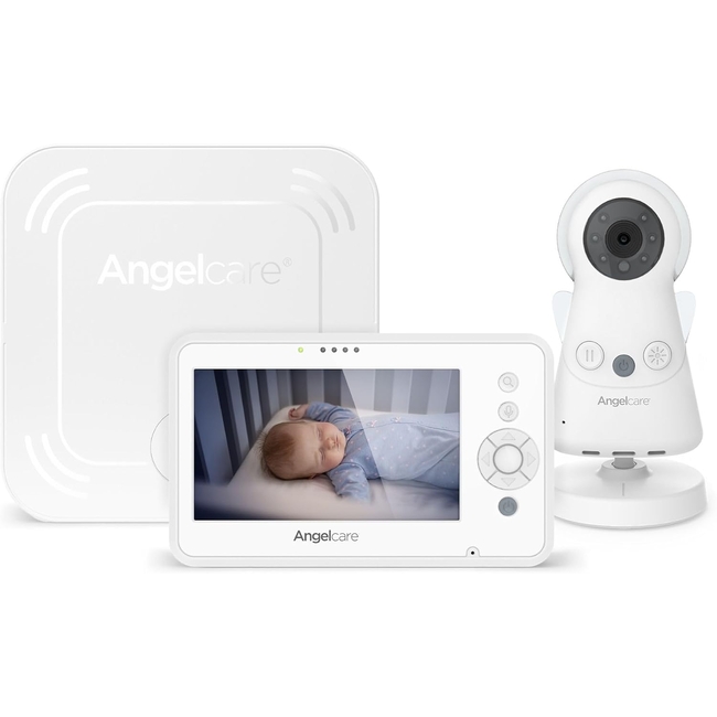 Angelcare AC25 Ενδοεπικοινωνία Μωρού με κάμερα 4.3' και Αισθητήρα άπνοιας