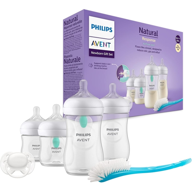 Philips Avent Natural Response Air Free Vent Αρχικό Σετ 8τμχ για Νεογέννητα κατά των κολικών 0+m