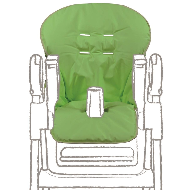 OEM Ανταλλακτικό Κάλυμμα Ταπετσαρία από PVC για Παιδική Καρέκλα Φαγητού Πράσινο