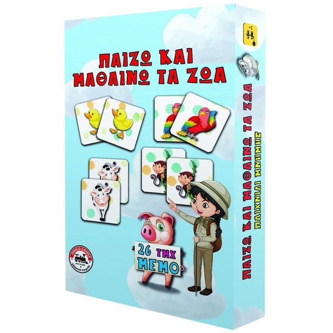 Panco games Educational Game "Play and Learn Animals" 69-1815