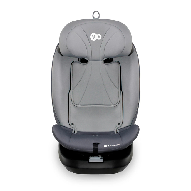 Kinderkraft i-Grow i-Size Swivel Child Car Seat 40-150cm (0-36kg) Gray KCIGRO00GRY0000
