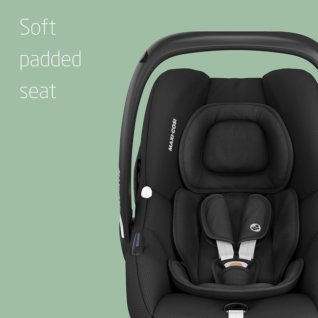 Maxi Cosi CabrioFix i-Size 0-12kg Infant Car Seat Essential Black BR76355