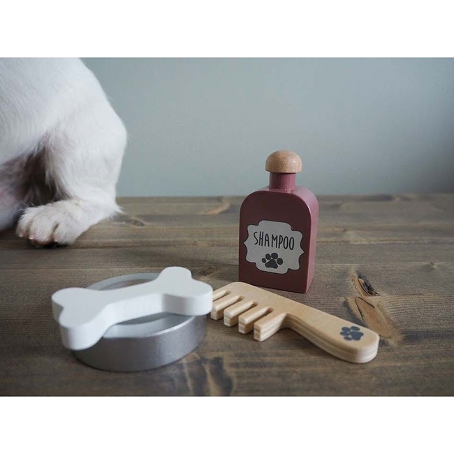 Jabadabado: Wooden Toy Suitcase with a dog JB-W7191