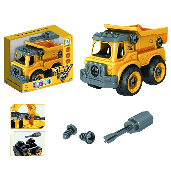 Toymarkt Ανατρεπόμενο Free Wheels & Κατσαβίδι 15x14x10cm