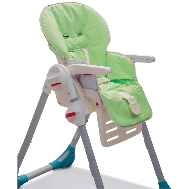 OEM Ανταλλακτικό Κάλυμμα Ταπετσαρία από PVC για Παιδική Καρέκλα Φαγητού Πράσινο