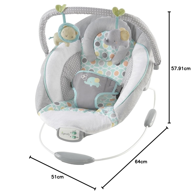 Ingenuity 11203 Musical baby bouncer with vibration Morrison