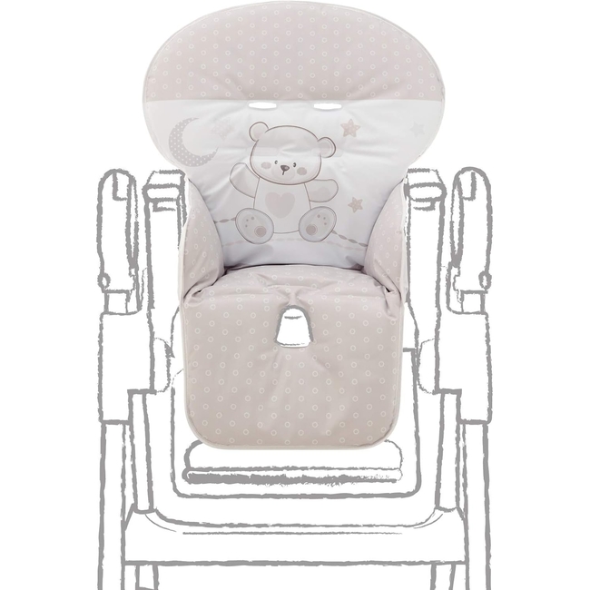 OEM PVC Replacement Upholstery Cover for Children's High Chair Beige Bear