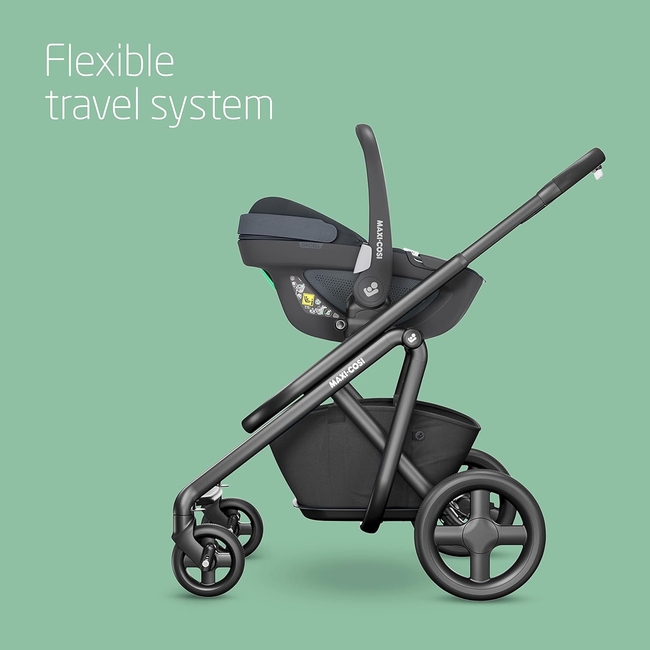 Maxi Cosi Pebble 360 PRO i-Size 0-15kg Βρεφικό Κάθισμα Αυτοκινήτου Essential Graphite BR77734