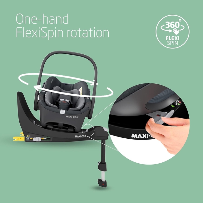 Maxi Cosi FamilyFix i-Size Περιστρεφόμενη Βάση για Κάθισμα Pebble & Pearl 360 PRO BR77736