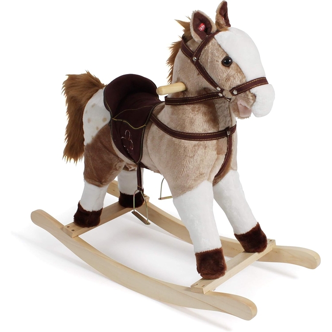 Bayer Chic 2000 Rocking Horse with Sound Light Brown 18m+