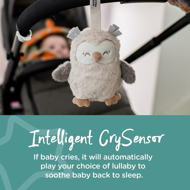 Gro company Ollie the Owl MINI Travel The best travel companion USB rechargeable! 491648