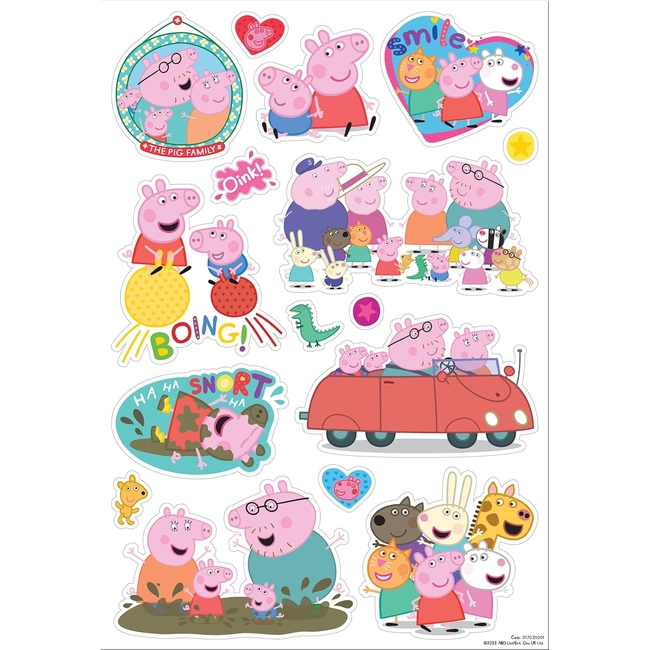 Peppa Pig DIY Wall Stickers For Kids Room
