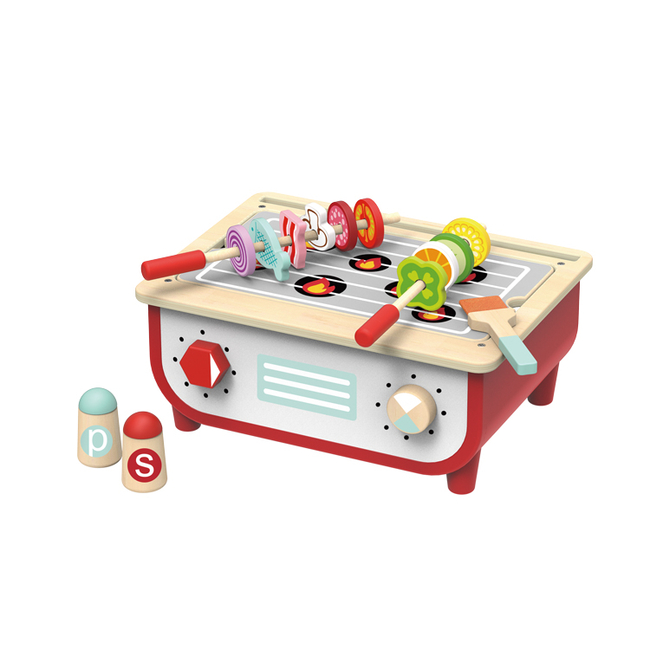 Tooky Toys Tooky Toy TF327 Σετ κουζίνας & μπάρμπεκιου 23 τεμ. 6972633371410