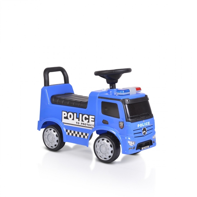 Moni Mercedes Antos 657 Police Ride On Car Blue for 12+ Months