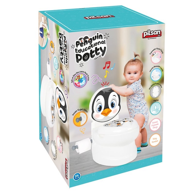 Pilsan Toys Pilsan 07565 Penguin educational potty 8693461045523