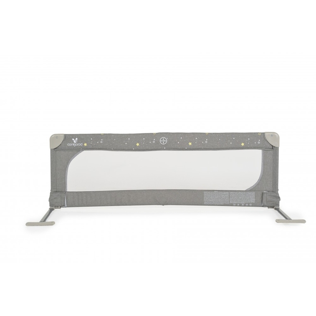 Cangaroo Linen Bedrail Προστατευτικό Πτυσσόμενο κάγκελο κρεβατιού 130 x 43.5 εκ Grey 3800146249212